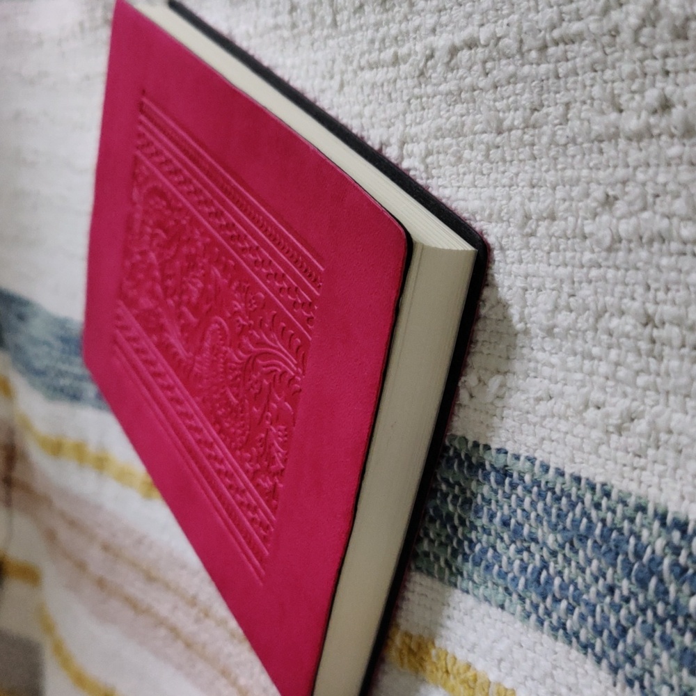 Pink Leather Notebook - Picture 6 of 9